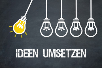 Ideen umsetzen / Lampen / Konzept