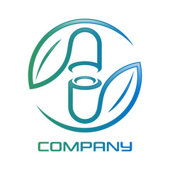medical capsule and the nature of the logo
