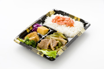 牛肉ピーマン炒め弁当