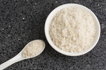 Sea salt crystals

