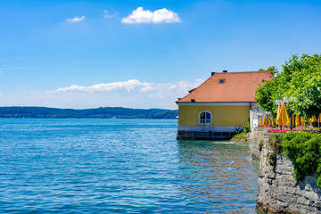 Obraz premium Bodensee Meersburg Fährhaus
