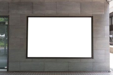 Shop Boutique Store Front with Big Window and Place for Name