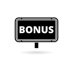 Bonus sign, Bonus icon