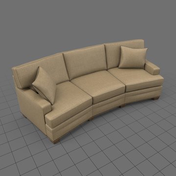 Three seat corner sofa