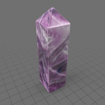 Obelisk shaped magic crystal 2