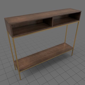 Contemporary console table