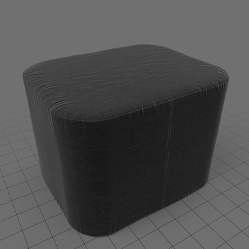 Modern pouf