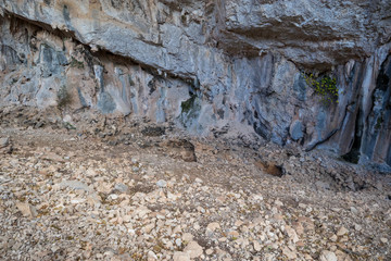 nuragic (nuraghe) village in Sardinia, Italy