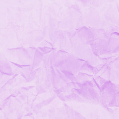 Pink crumpled paper for background image