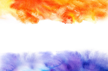 Abstract watercolor background texture