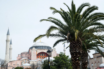Hagia Sophia Museum in Istanbul City, Turkey
