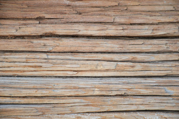 Naklejka premium Texture of an old wooden wall