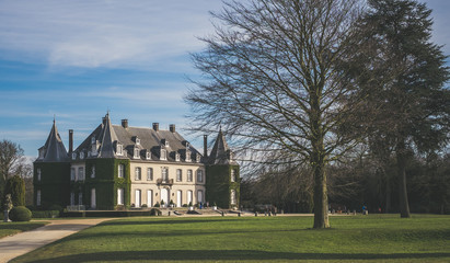 Fototapeta na wymiar Château de la Hulpe