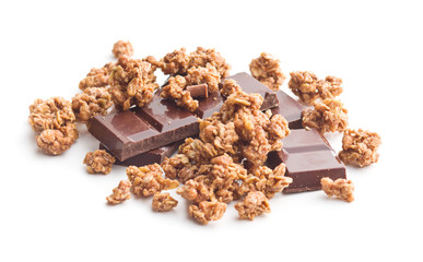 The granola breakfast cereals.