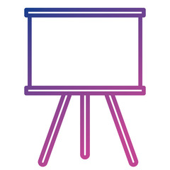 paperboard training with statistics vector illustration design