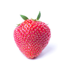 Strawberry isolated on white background. Clipping Path