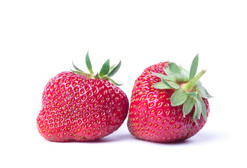 Strawberry isolated on white background. Clipping Path