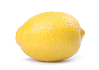 Lemon isolated on white background