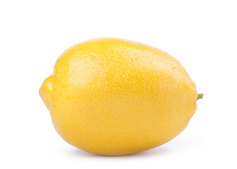 Lemon isolated on white background