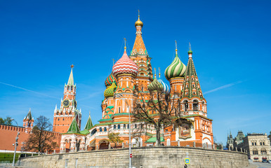 Fototapeta premium Saint's Basil cathedal at Moscow