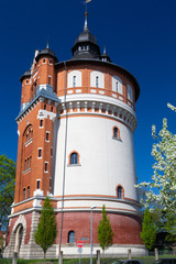 Wasserturm zu Braunschweig in der Frühlingssonne