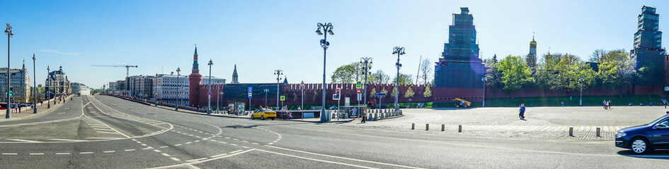 view of red square in moscow