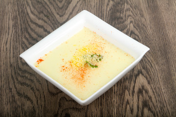 Cheese soup