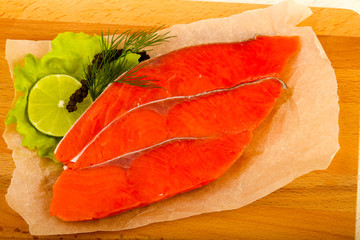 Salted salmon