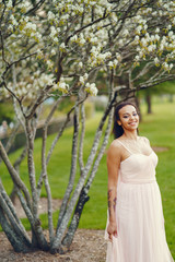 African-American young girl