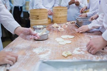 Manufacture of Dim sum.