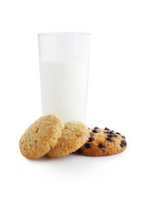 cookies isolated on white background