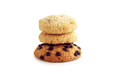 cookies isolated on white background