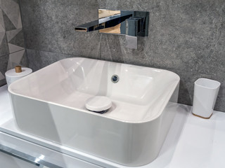 Modern bathroom washbasin