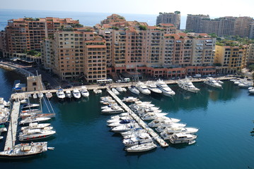  Port de Fontvieille; marina; water transportation; waterway; harbor