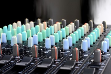 Obraz premium mixing desk image