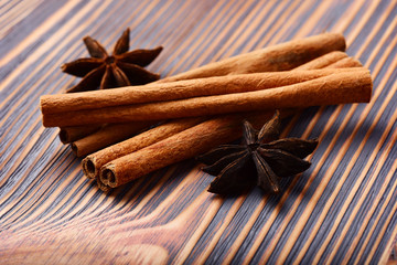 anise and cinnamon
