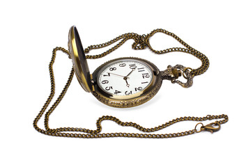 pocket watch isolate
