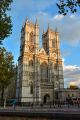 Fototapeta na wymiar Westminster Abbey church, London, England, UK