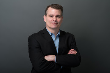 Business Man in Suit Headshot