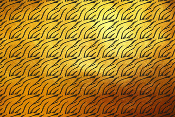 Abstract texture and pattern on golden shiny background