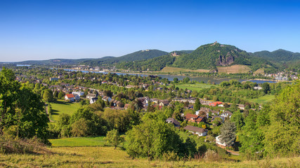 Fototapeta na wymiar Siebengebirge, Panorama, Deutschland