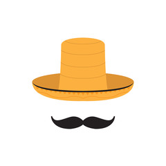 Traditional mexican hat