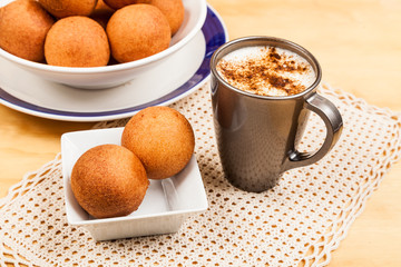 Buñuelos Colombian traditional food