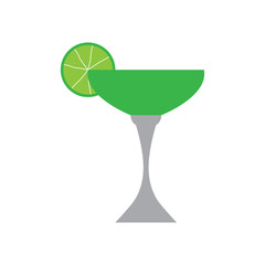 Isolated cocktail icon