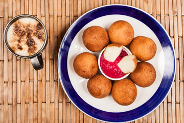 Buñuelos Colombian traditional food