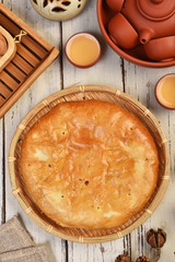 Taiwan's  traditional cake - Meat pasty   