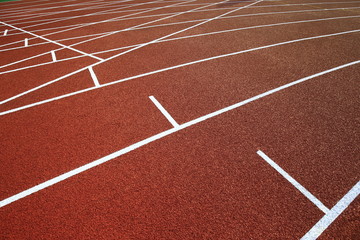 Fototapeta premium Track and field digital