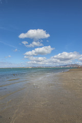Low tide in LA POSADA BEACH, La Paz BCS MEXICO