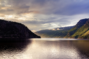 Widok na fjord