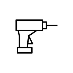 drill icon vector illustration